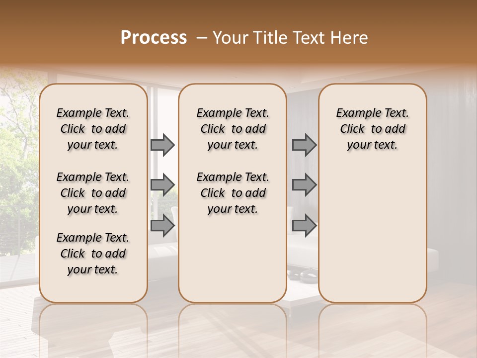 Living Room Luce Luci PowerPoint Template