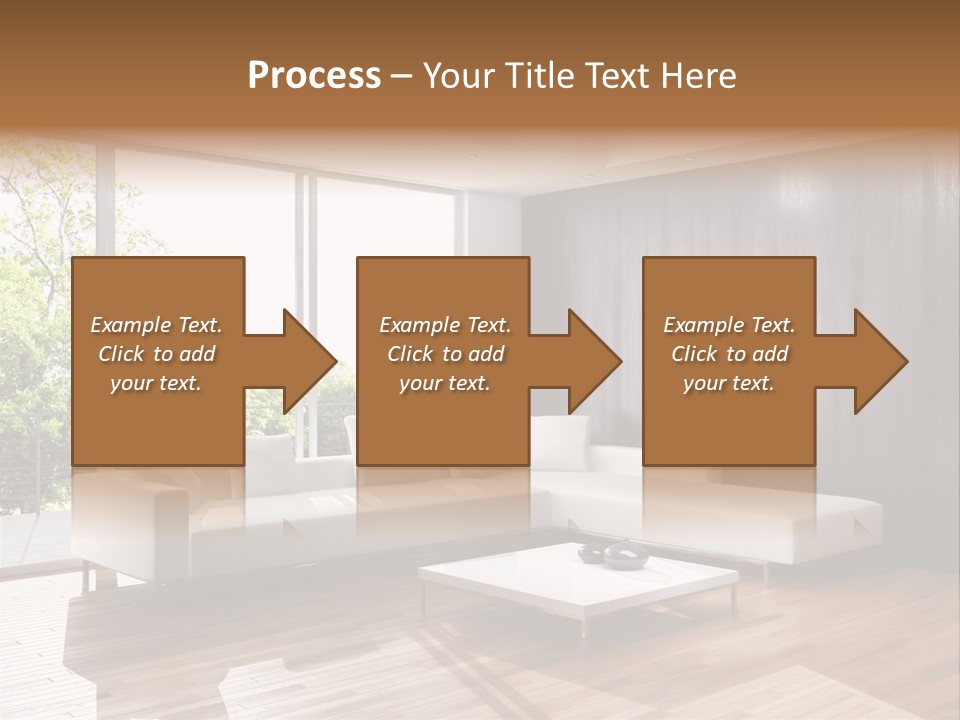 Living Room Luce Luci PowerPoint Template
