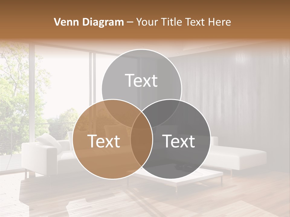 Living Room Luce Luci PowerPoint Template