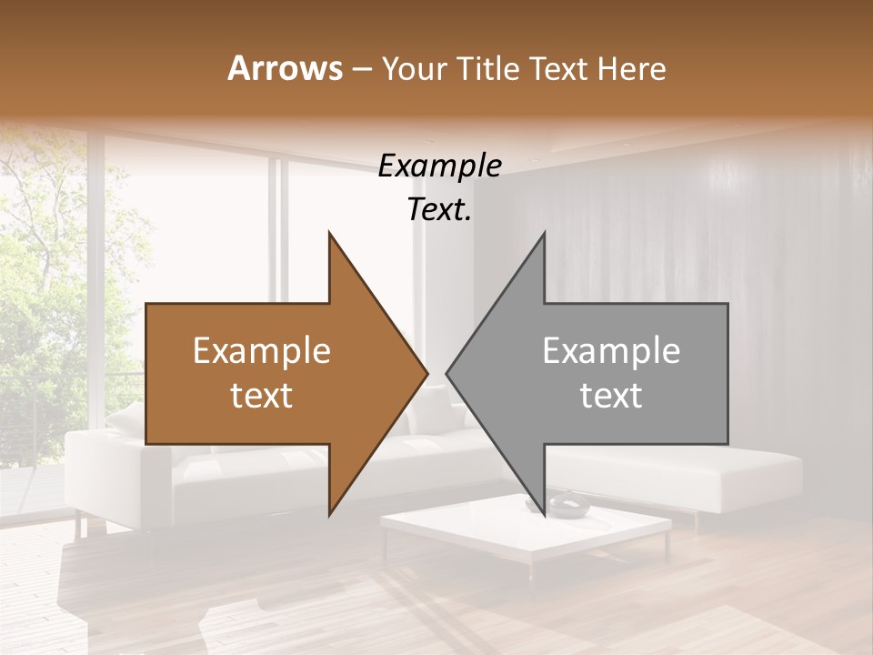 Living Room Luce Luci PowerPoint Template