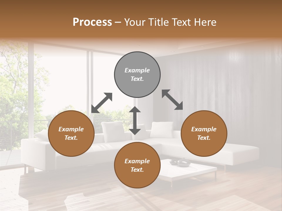 Living Room Luce Luci PowerPoint Template