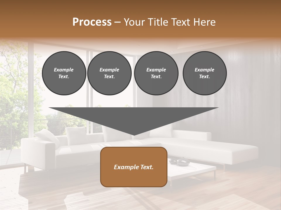 Living Room Luce Luci PowerPoint Template