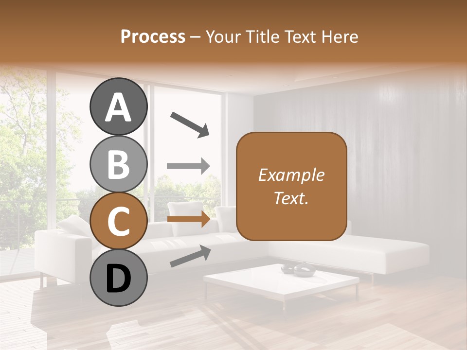 Living Room Luce Luci PowerPoint Template