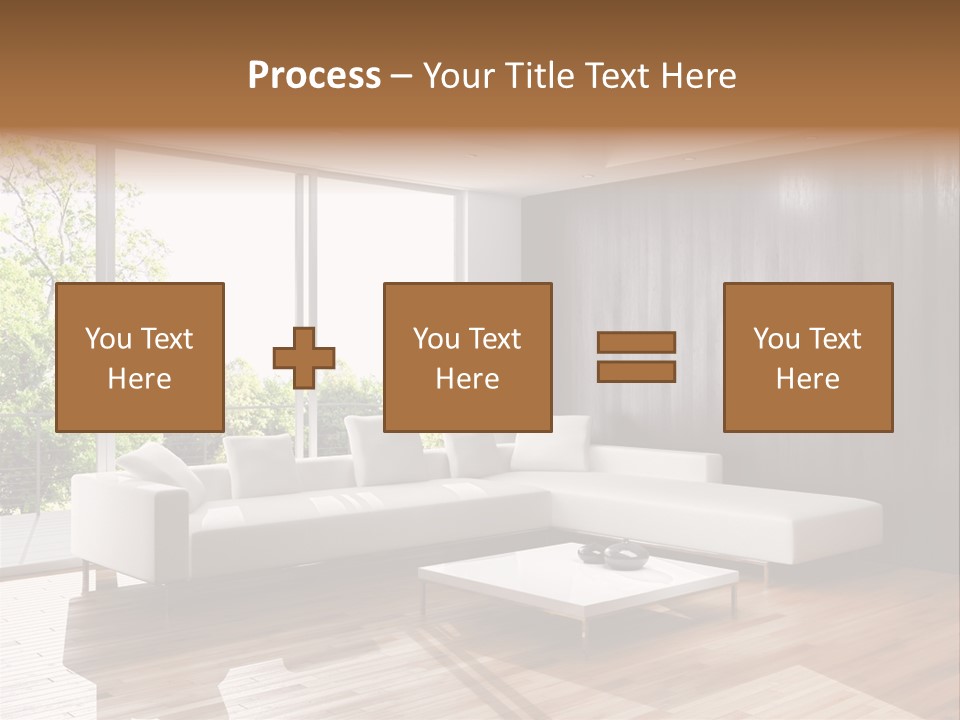 Living Room Luce Luci PowerPoint Template