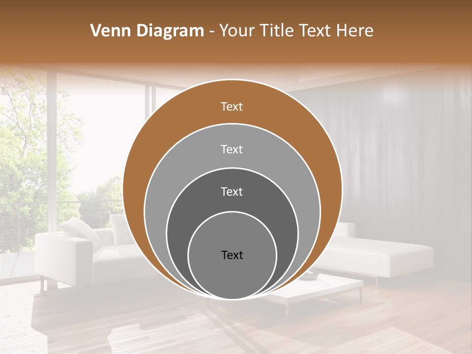 Living Room Luce Luci PowerPoint Template