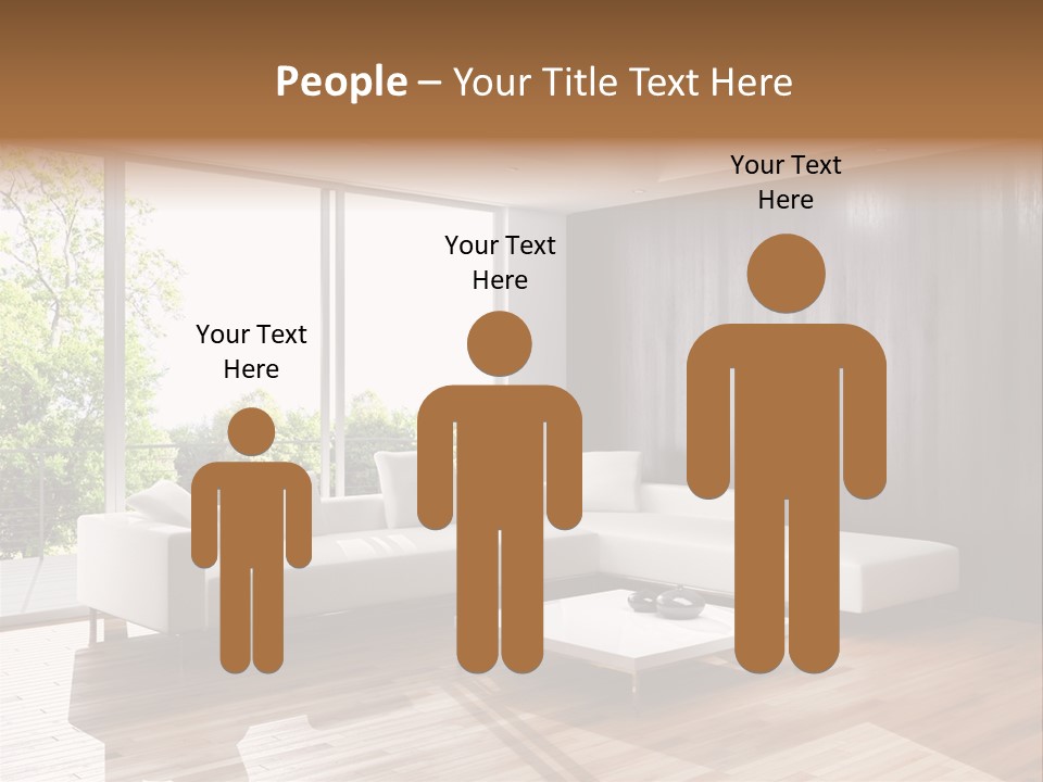 Living Room Luce Luci PowerPoint Template