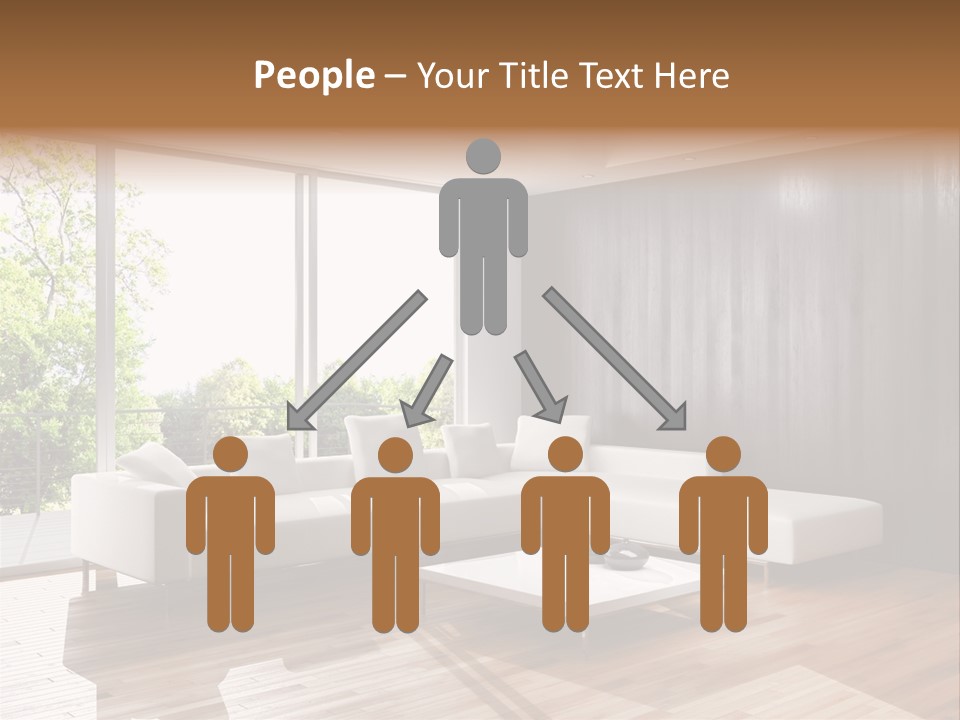 Living Room Luce Luci PowerPoint Template