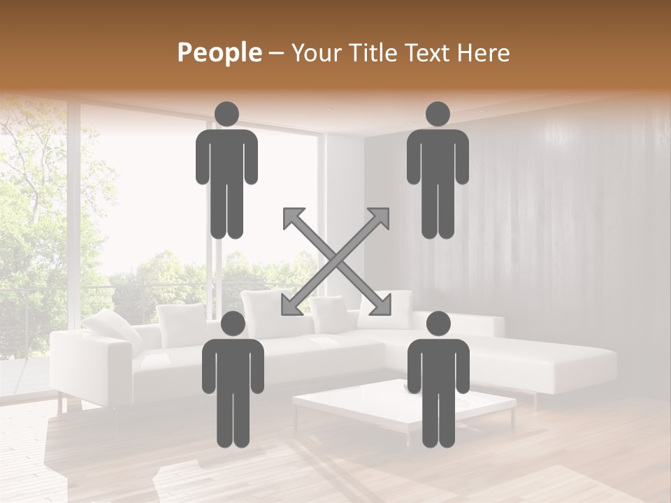 Living Room Luce Luci PowerPoint Template
