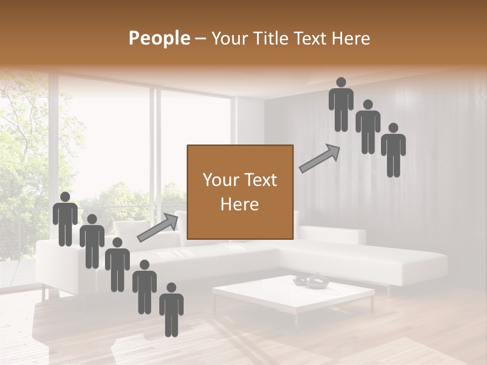 Living Room Luce Luci PowerPoint Template