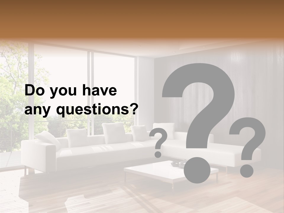 Living Room Luce Luci PowerPoint Template