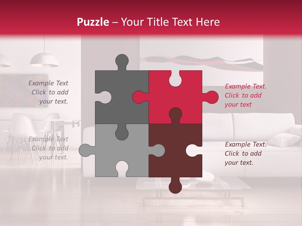 Architettura Sofa Legna PowerPoint Template