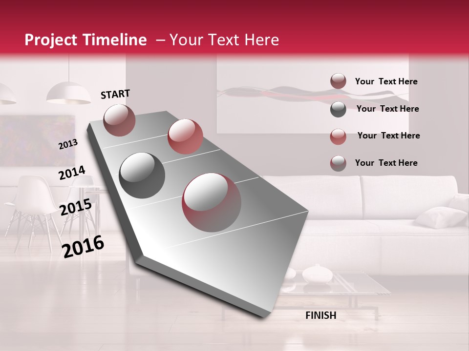 Architettura Sofa Legna PowerPoint Template