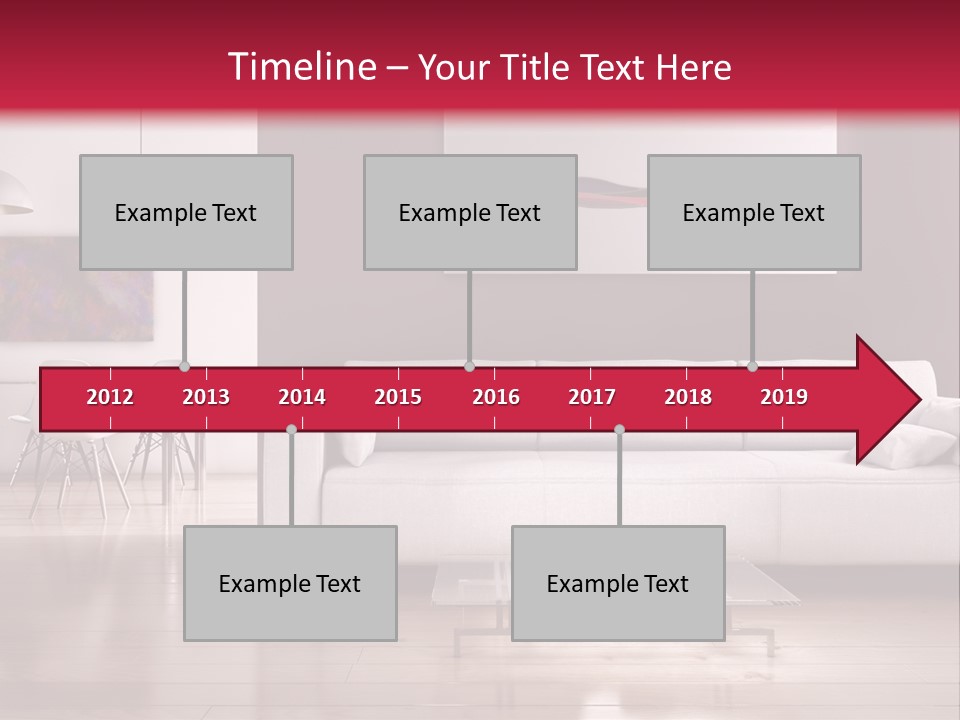 Architettura Sofa Legna PowerPoint Template