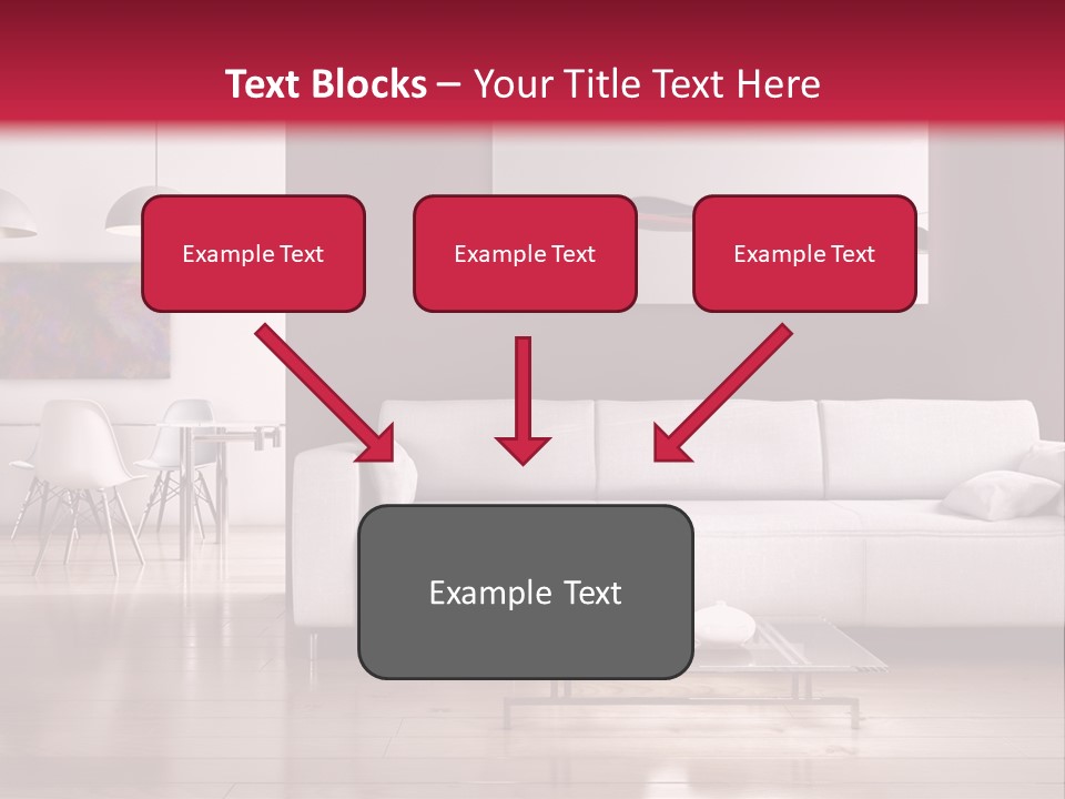 Architettura Sofa Legna PowerPoint Template