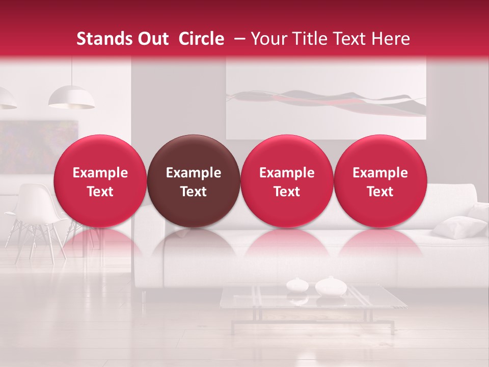 Architettura Sofa Legna PowerPoint Template