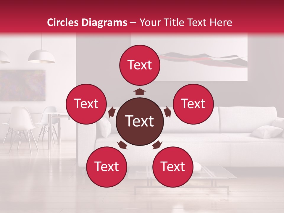 Architettura Sofa Legna PowerPoint Template