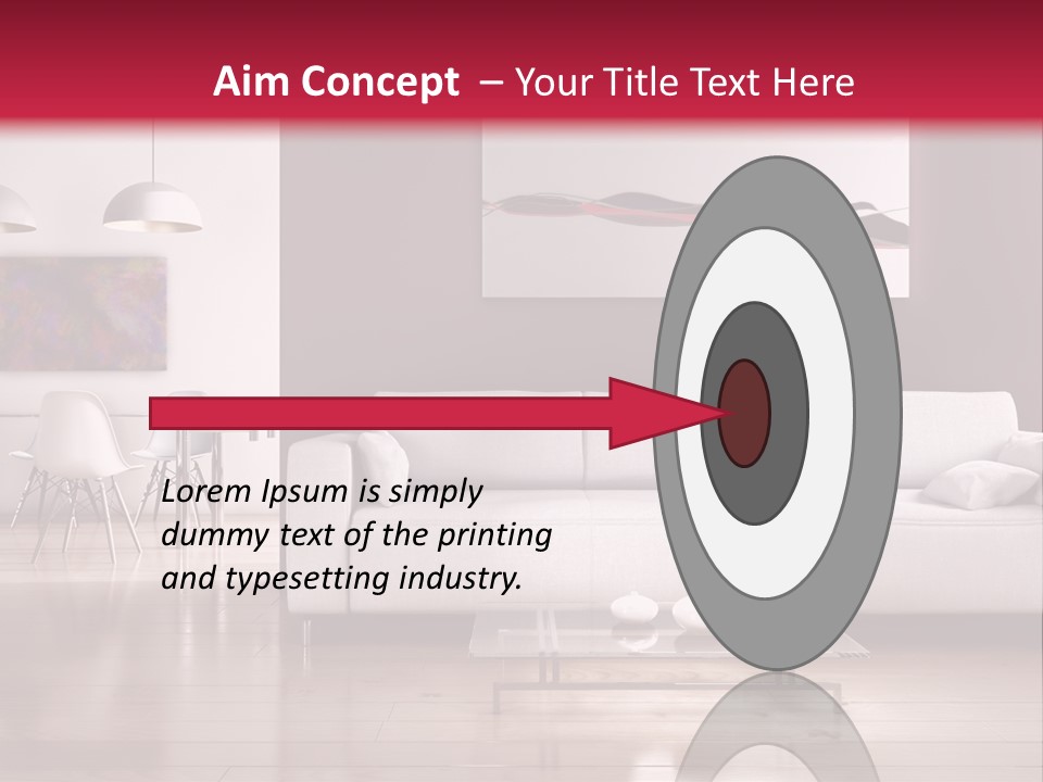 Architettura Sofa Legna PowerPoint Template