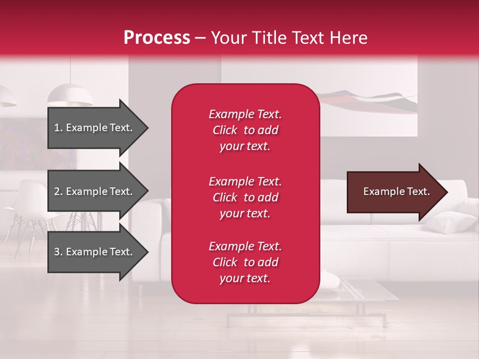 Architettura Sofa Legna PowerPoint Template