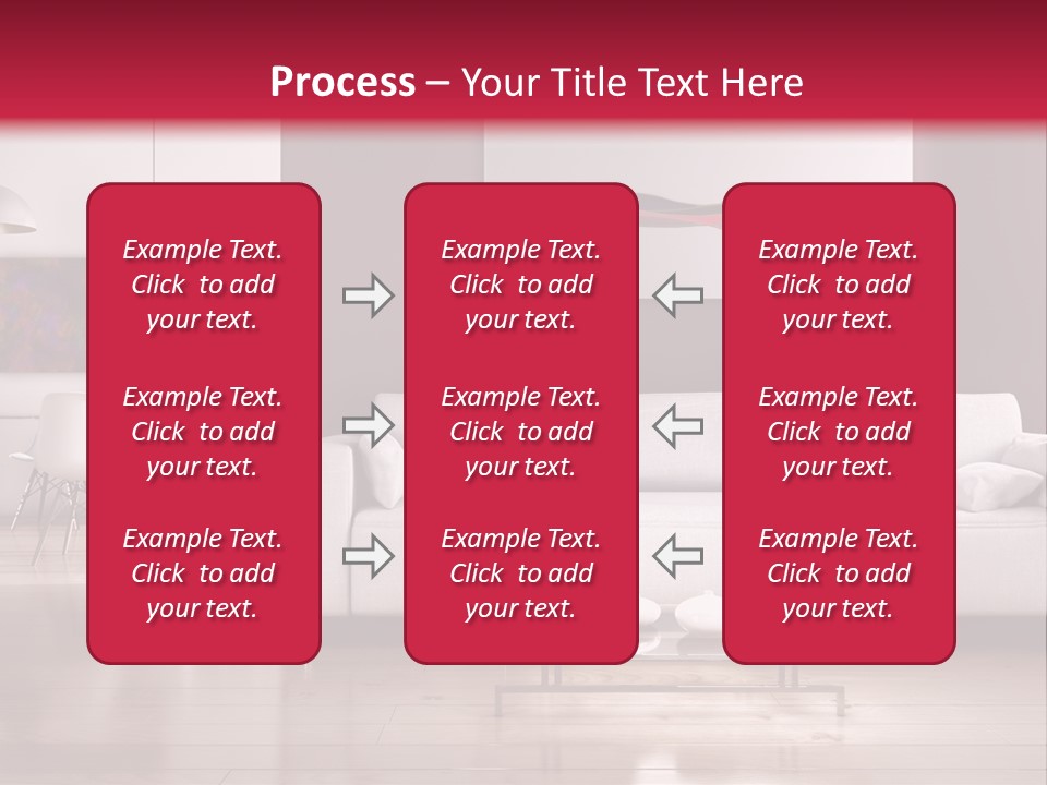 Architettura Sofa Legna PowerPoint Template