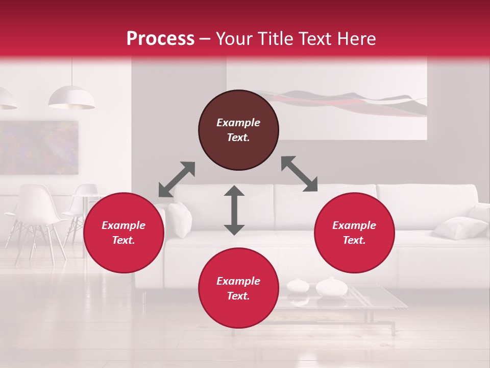 Architettura Sofa Legna PowerPoint Template