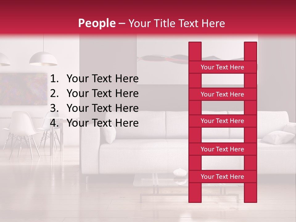 Architettura Sofa Legna PowerPoint Template