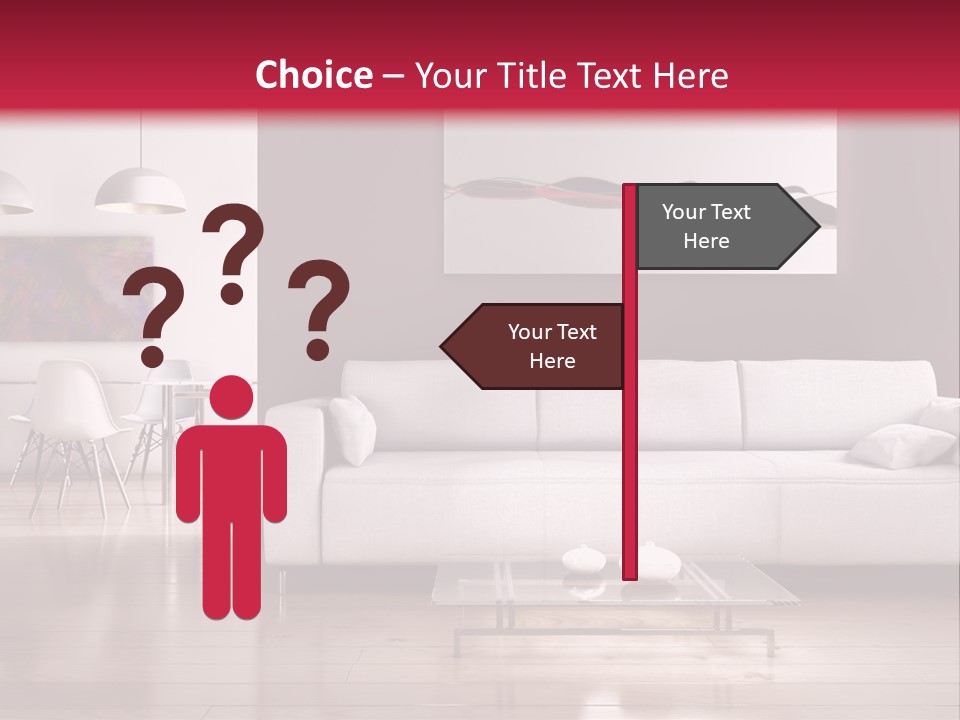 Architettura Sofa Legna PowerPoint Template