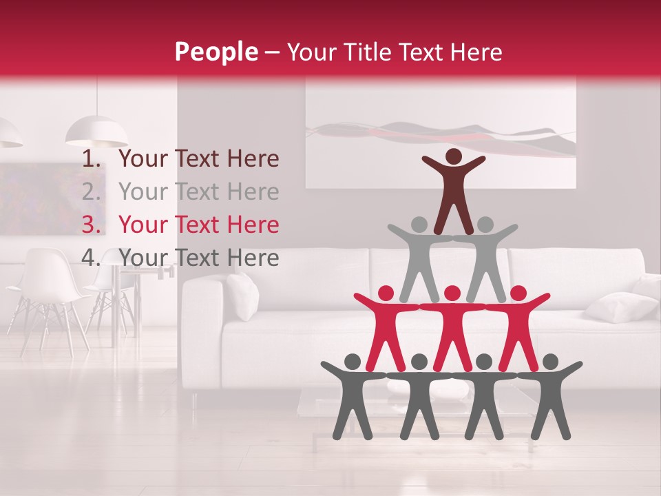 Architettura Sofa Legna PowerPoint Template