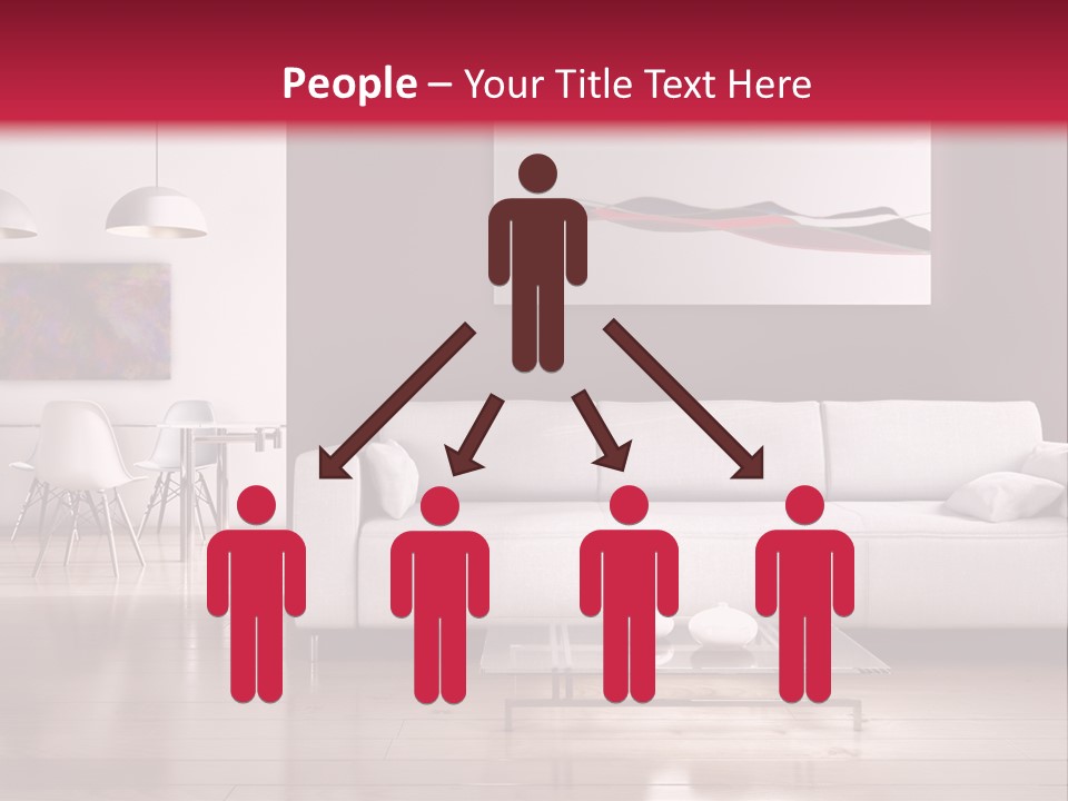 Architettura Sofa Legna PowerPoint Template