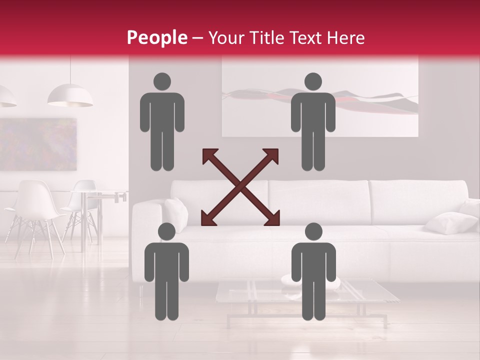 Architettura Sofa Legna PowerPoint Template