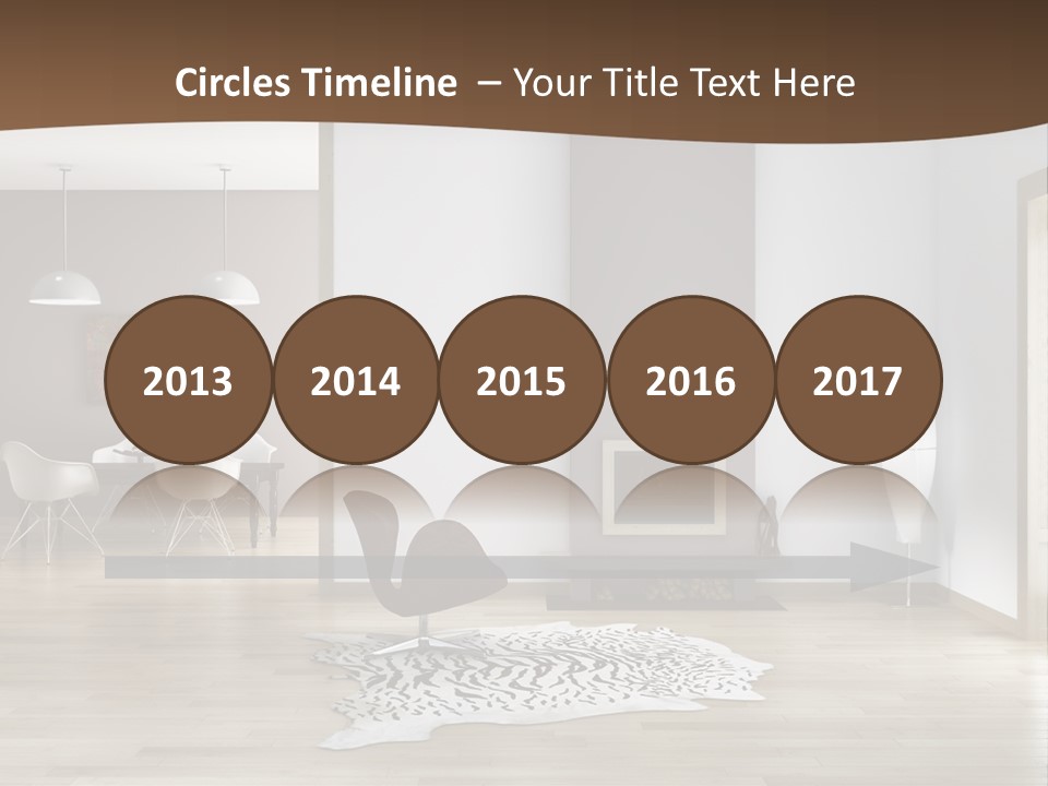 Lampada Poltrona Residenziali PowerPoint Template