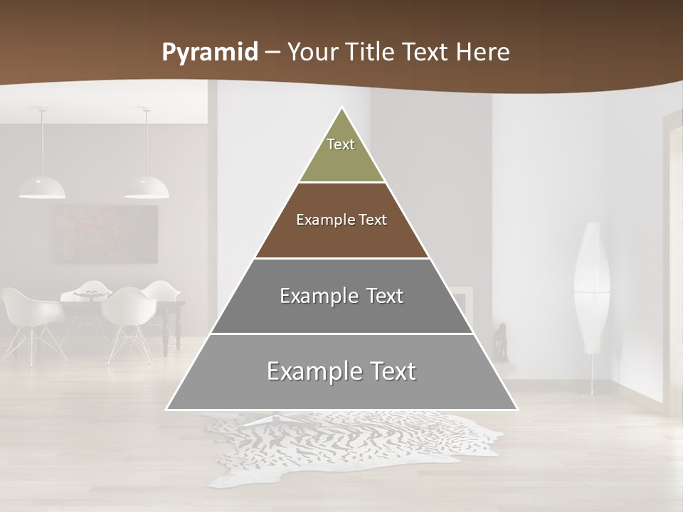 Lampada Poltrona Residenziali PowerPoint Template