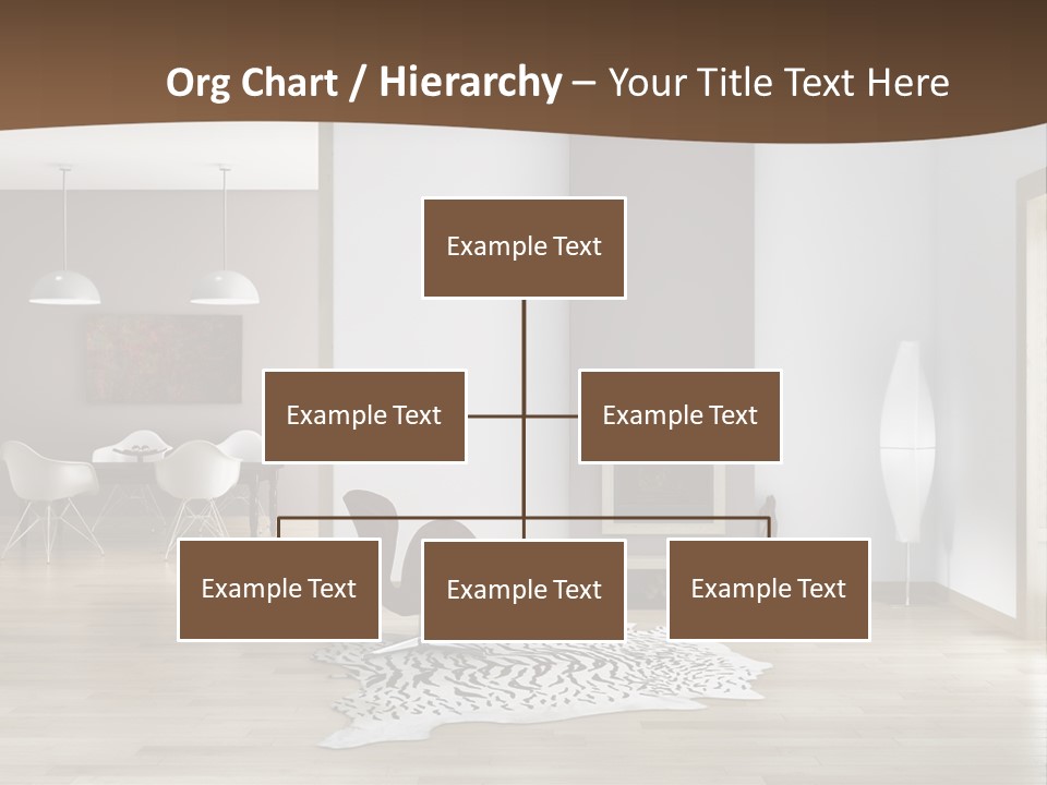 Lampada Poltrona Residenziali PowerPoint Template