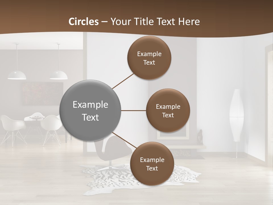 Lampada Poltrona Residenziali PowerPoint Template