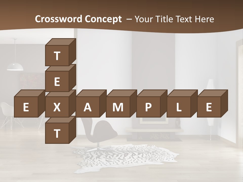 Lampada Poltrona Residenziali PowerPoint Template