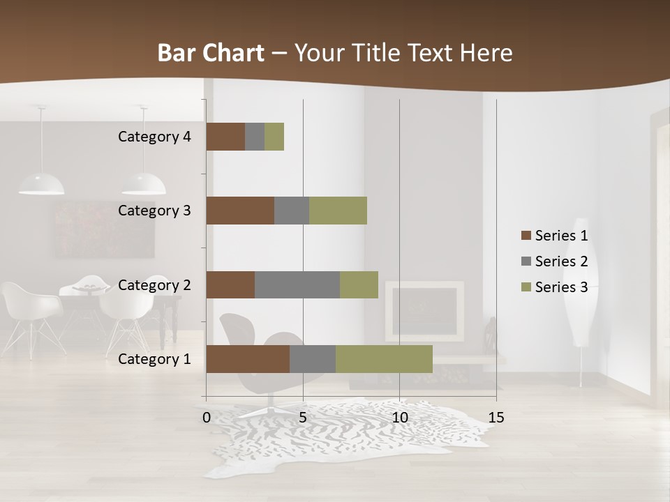 Lampada Poltrona Residenziali PowerPoint Template