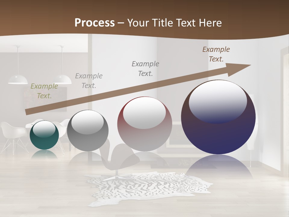 Lampada Poltrona Residenziali PowerPoint Template