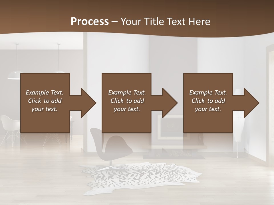 Lampada Poltrona Residenziali PowerPoint Template