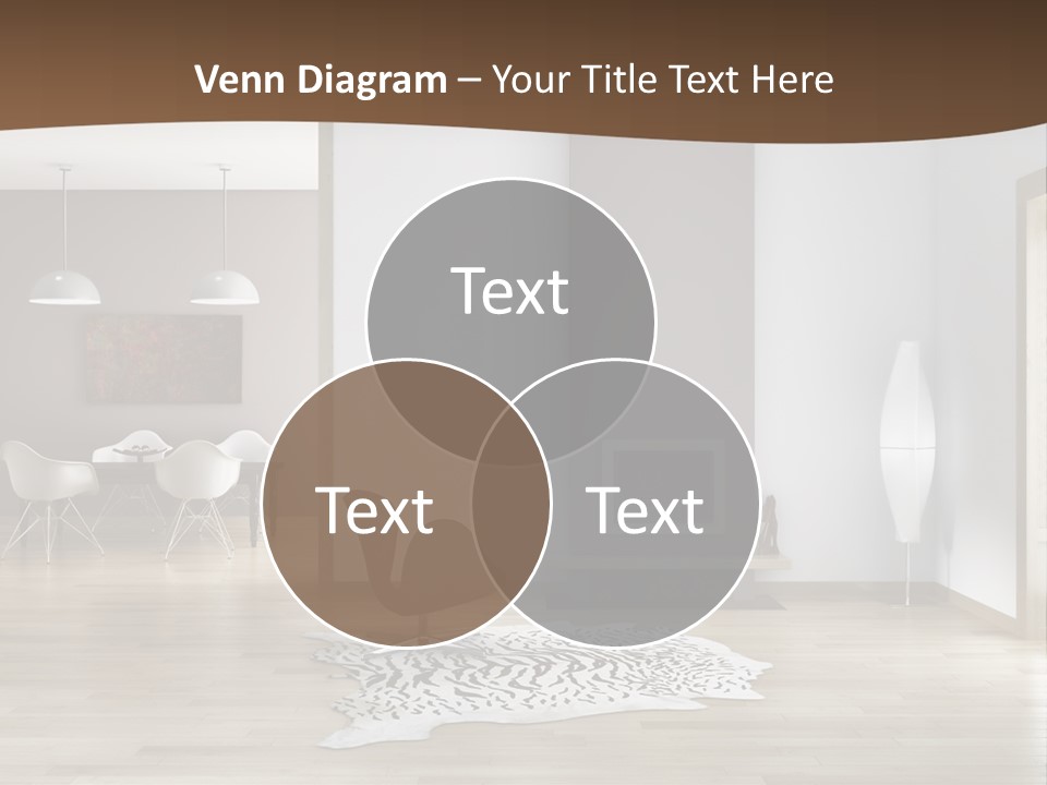 Lampada Poltrona Residenziali PowerPoint Template