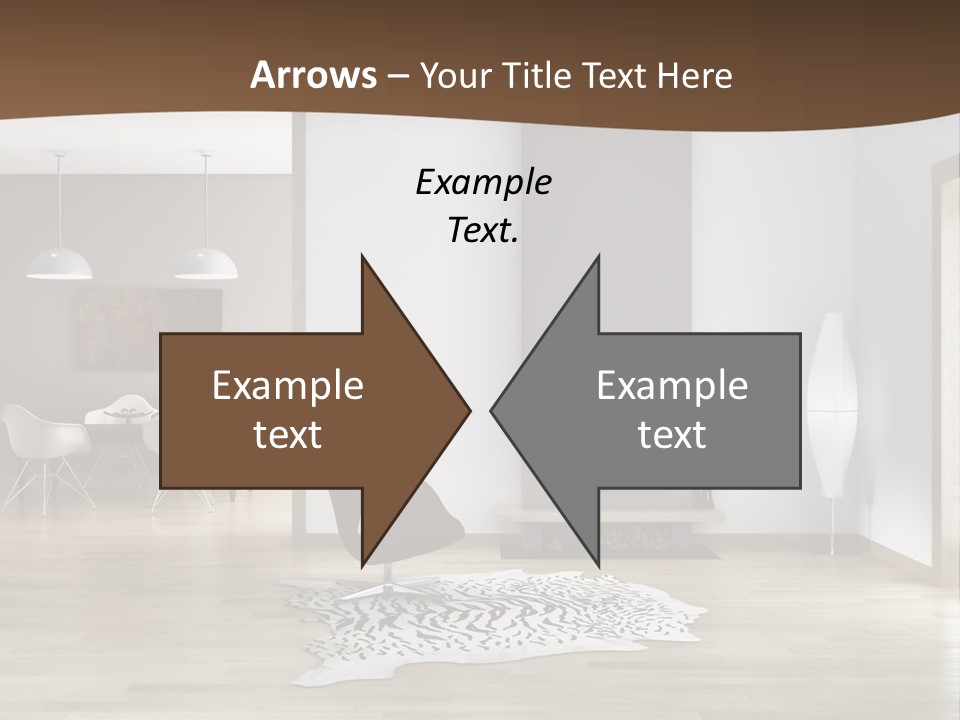 Lampada Poltrona Residenziali PowerPoint Template