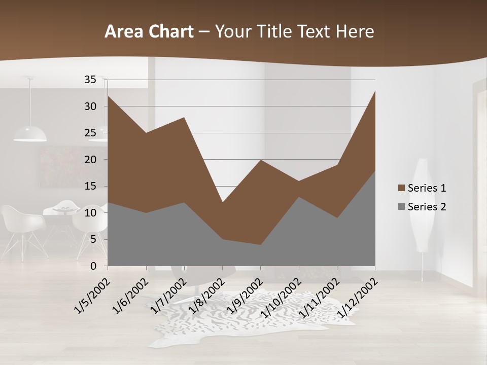 Lampada Poltrona Residenziali PowerPoint Template