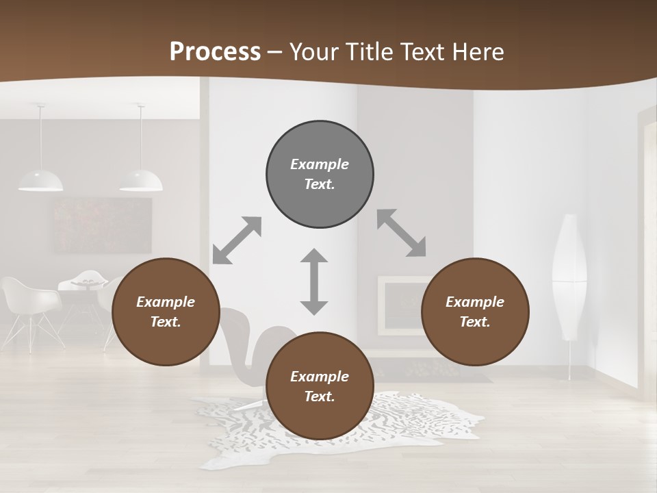 Lampada Poltrona Residenziali PowerPoint Template