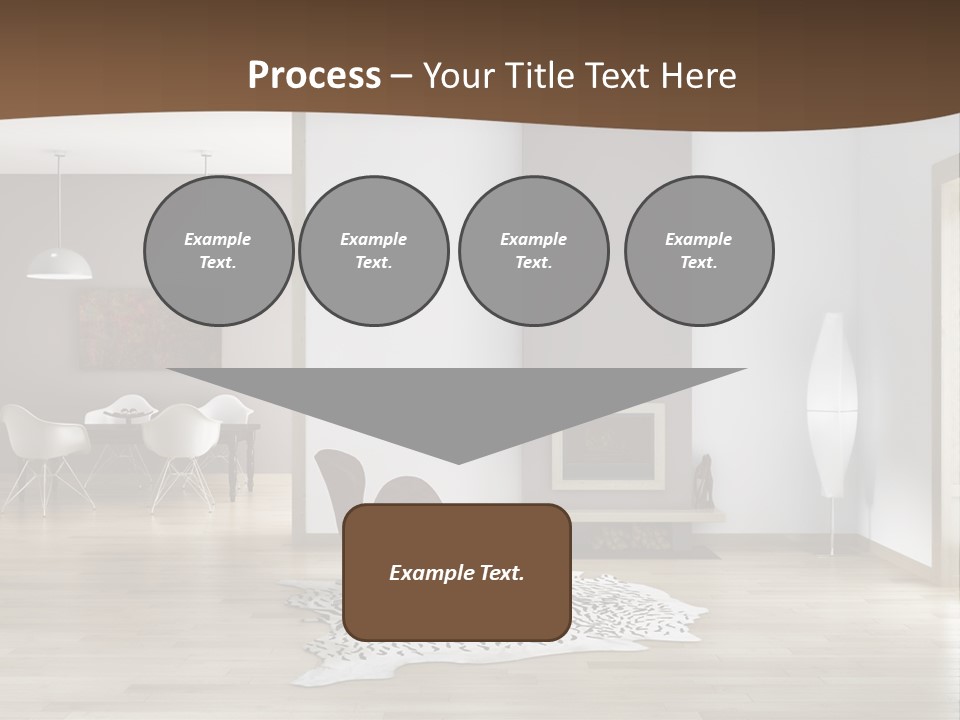 Lampada Poltrona Residenziali PowerPoint Template