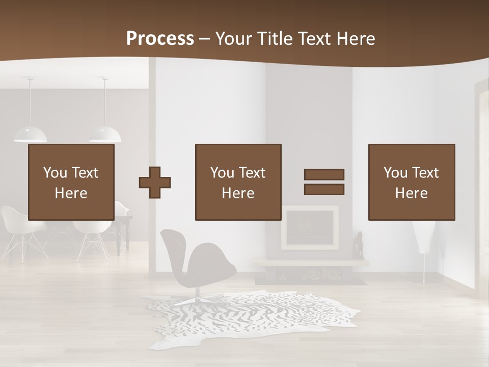 Lampada Poltrona Residenziali PowerPoint Template