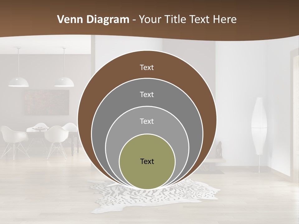 Lampada Poltrona Residenziali PowerPoint Template