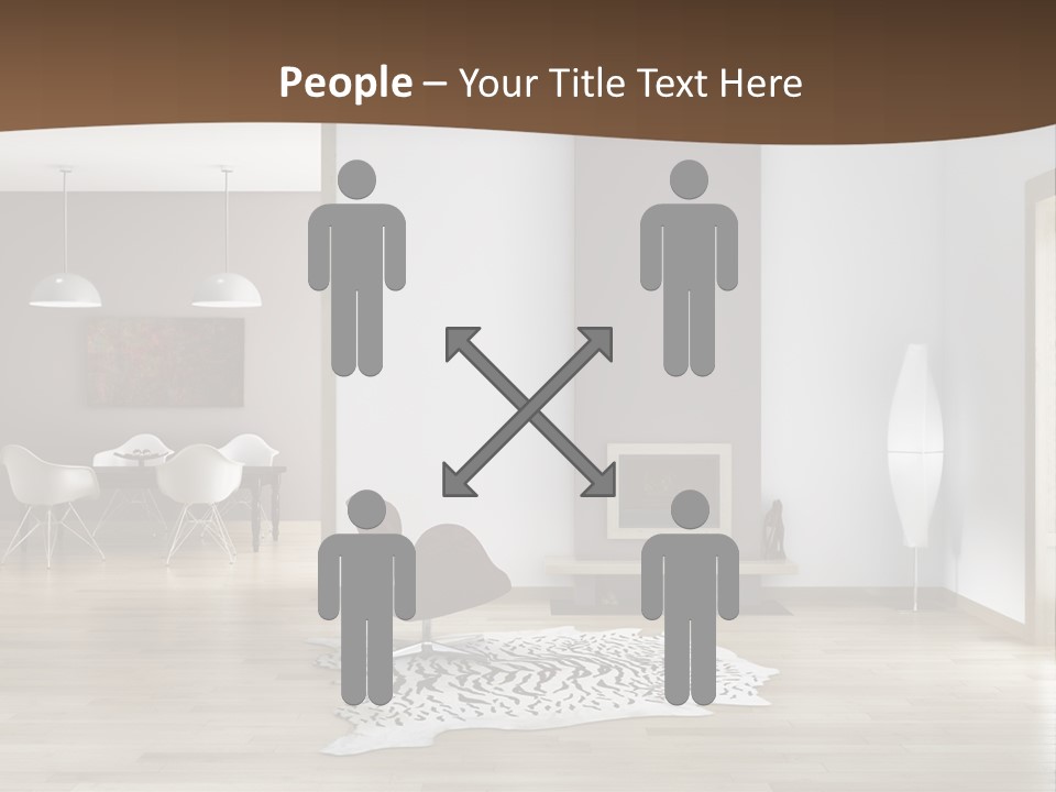 Lampada Poltrona Residenziali PowerPoint Template