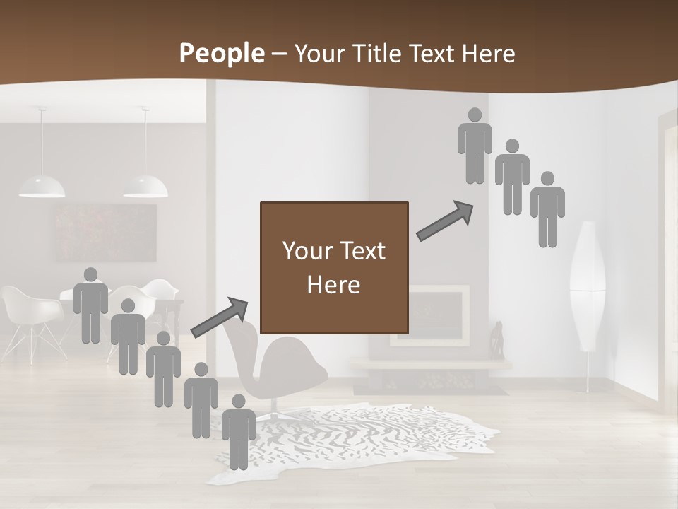 Lampada Poltrona Residenziali PowerPoint Template