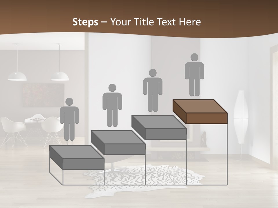 Lampada Poltrona Residenziali PowerPoint Template