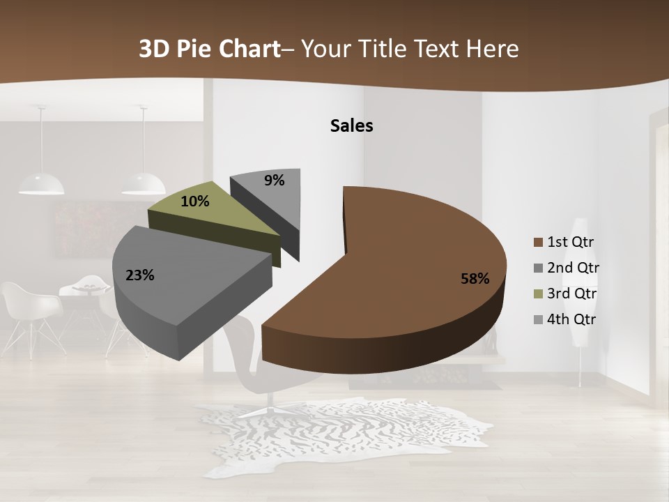 Lampada Poltrona Residenziali PowerPoint Template