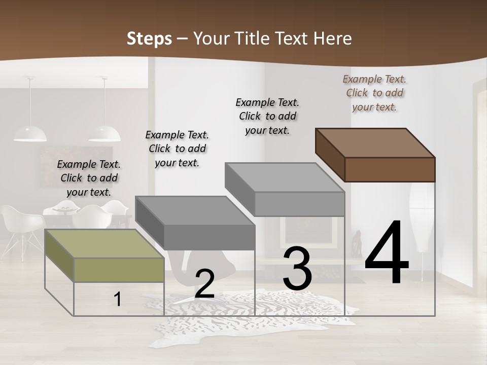 Lampada Poltrona Residenziali PowerPoint Template