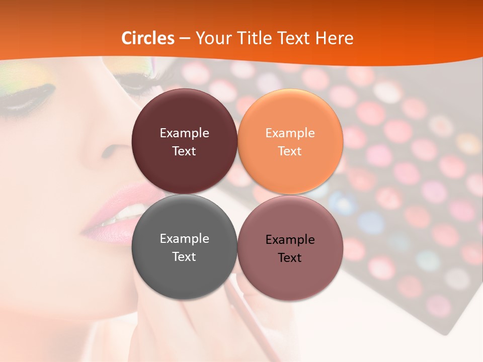 Lips Makeup Beautician PowerPoint Template